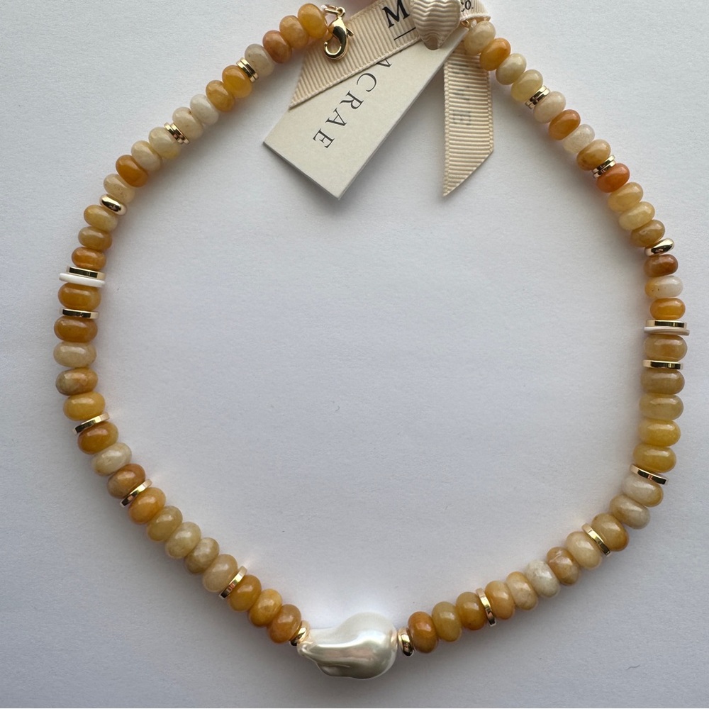 MacRae & Co Natalie necklace in earth tones